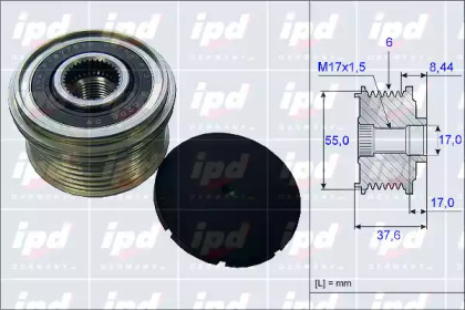 Механизм свободного хода IPD 15-3968