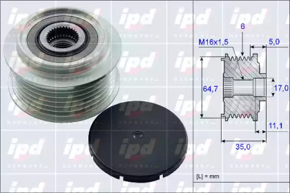 Механизм свободного хода IPD 15-3971