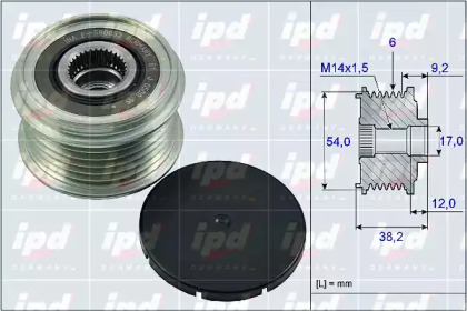 Механизм свободного хода IPD 15-4007