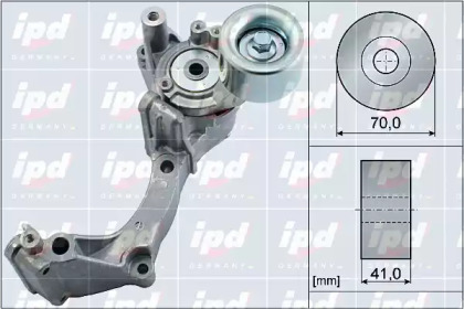 Натяжная планка IPD 15-4037