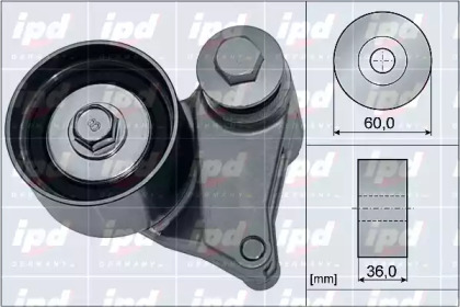 Ролик IPD 15-4073