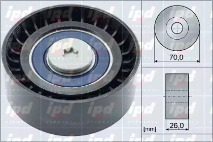 Ролик IPD 15-4087