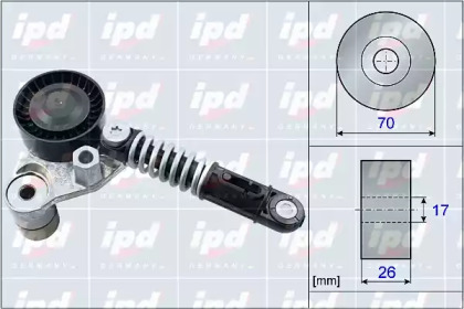 Натяжная планка IPD 15-4091