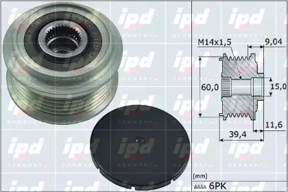 Механизм свободного хода IPD 15-4116