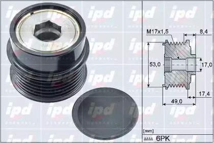 Механизм свободного хода IPD 15-4158