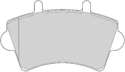 Комплект тормозных колодок ABEX AVR102