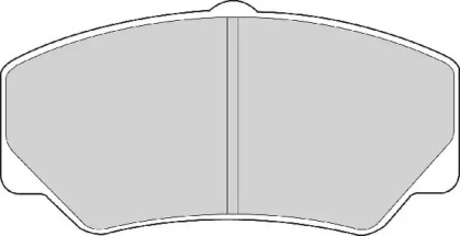 Комплект тормозных колодок ABEX AVR126