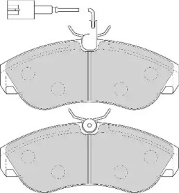 Комплект тормозных колодок ABEX AVR129