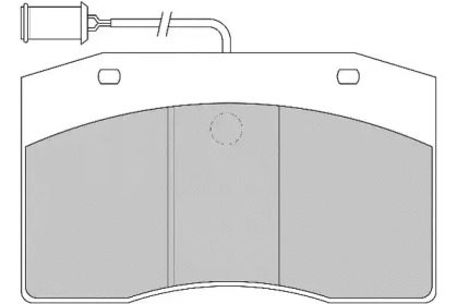 Комплект тормозных колодок ABEX G6929