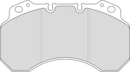 Комплект тормозных колодок ABEX G6958