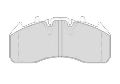 Комплект тормозных колодок ABEX G6979