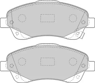 Комплект тормозных колодок DURON DBP371648