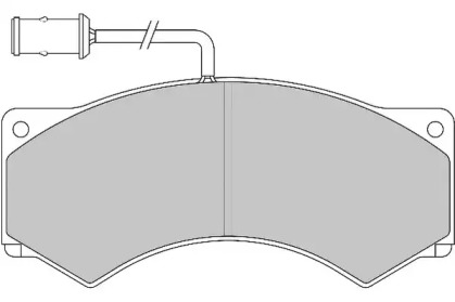 Комплект тормозных колодок DURON DCV503