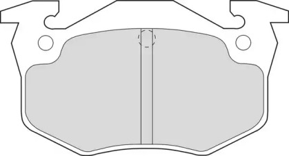 Комплект тормозных колодок DURON DBP340558