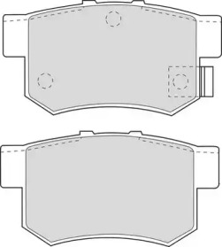 Комплект тормозных колодок DURON DBP260956