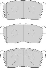 Комплект тормозных колодок DURON DBP361532