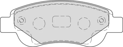 Комплект тормозных колодок DURON DBP341790