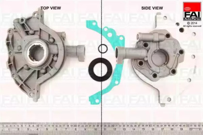 Масляный насос FAI AutoParts OP240