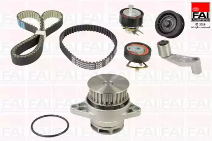 Водяной насос + комплект зубчатого ремня FAI AutoParts TBK346-6334