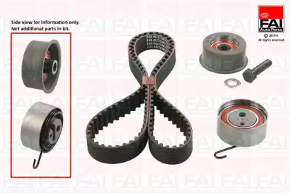 Комплект ремня ГРМ FAI AutoParts TBK348