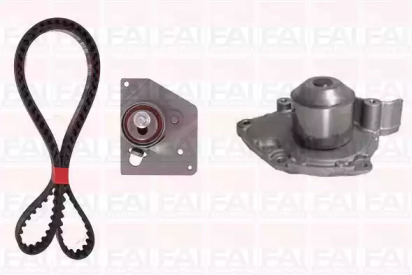 Водяной насос + комплект зубчатого ремня FAI AutoParts TBK356-6327