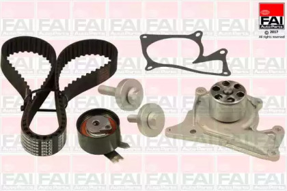 Водяной насос + комплект зубчатого ремня FAI AutoParts TBK357-6515