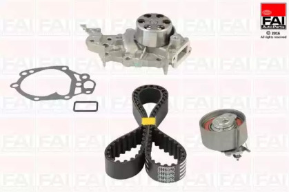 Водяной насос + комплект зубчатого ремня FAI AutoParts TBK381-6552