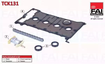 Комплект цепи привода распредвала FAI AutoParts TCK131