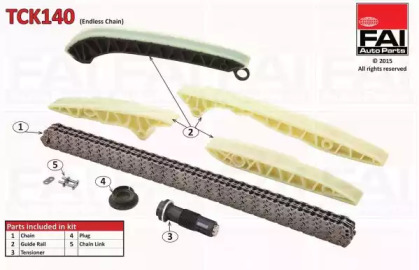 Комплект цели привода распредвала FAI AutoParts TCK140