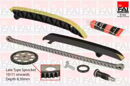 Комплект цепи привода распредвала FAI AutoParts TCK208L