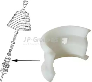 Втулка, шток вилки переключения передач JP GROUP 1131400600