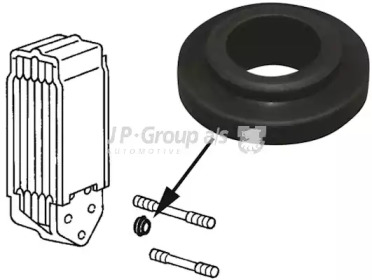 Прокладка, масляный радиатор JP GROUP 8113550300