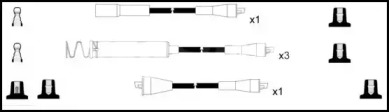 Комплект электропроводки SMPE OES102