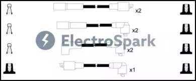 Комплект проводов зажигания SMPE OEK186