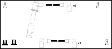 Комплект электропроводки SMPE OES1089