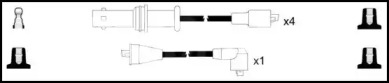 Комплект проводов зажигания SMPE OES1246