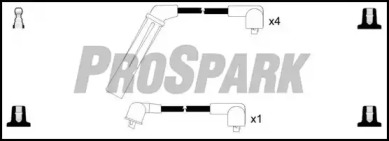 Комплект проводов зажигания SMPE OES627