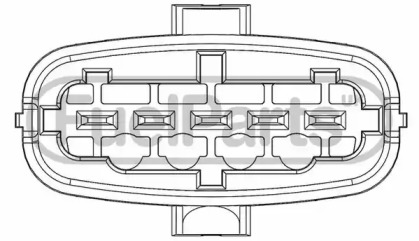 Расходомер воздуха SMPE MAFS459-OE