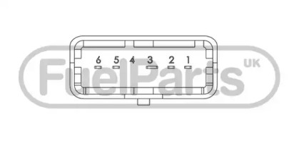 Расходомер воздуха SMPE MAFS013-M