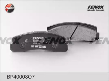 Комплект тормозных колодок FENOX BP40008O7