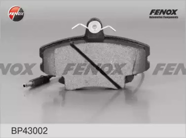 Комплект тормозных колодок FENOX BP43002