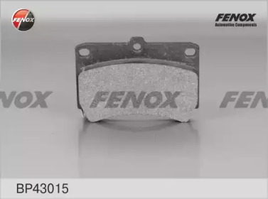 Комплект тормозных колодок FENOX BP43015