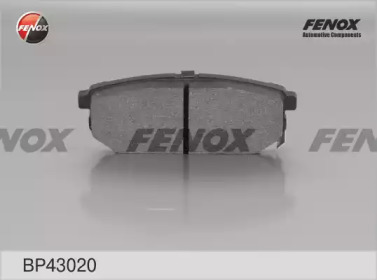 Комплект тормозных колодок FENOX BP43020