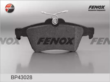 Комплект тормозных колодок FENOX BP43028