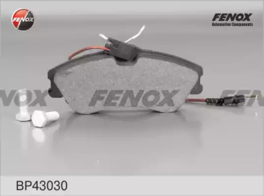 Комплект тормозных колодок FENOX BP43030