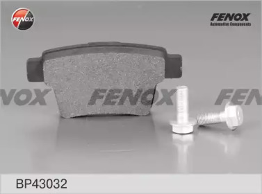 Комплект тормозных колодок FENOX BP43032