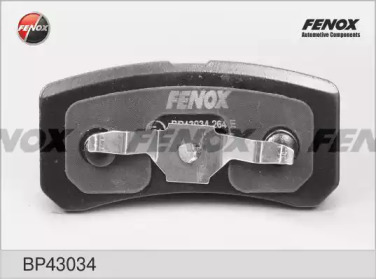 Комплект тормозных колодок FENOX BP43034