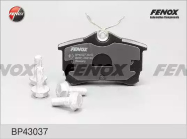 Комплект тормозных колодок FENOX BP43037