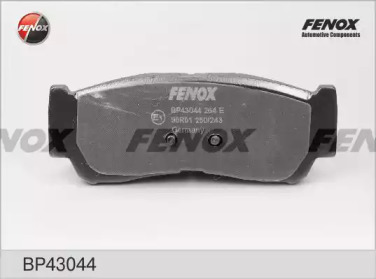 Комплект тормозных колодок FENOX BP43044