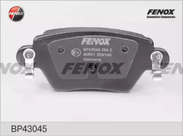 Комплект тормозных колодок FENOX BP43045